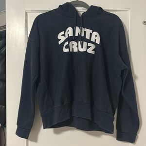 Navy blue champion hoodie